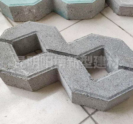 八字植草砖