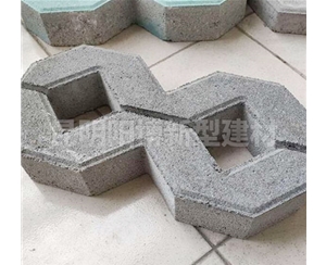 八字植草砖
